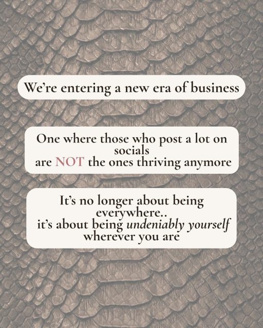 I’ve been watching the online space shift quietly behind the scenes.  The algorithms change even faster, some voices are screaming louder…  yet the brands that truly rise feel slower, truer, more human. 
We’re entering a new era of business one that rewards depth over noise, embodiment over acting,  originality over imitation
 Why now? ✨ Saturn is in Aries meaning the structure of Saturn is meeting the fire, identiy and go go energy of Aries ✨ Pluto in Aquarius (2024 – 2044) is shifting power from individuals to communities; transforming business from competition to collaboration 
All of it points to the same truth: 👀 The next wave of growth will come from identity-led brands, embodied leadership, and ideas that actually feel alive for your community

If you feel this shift too, save this post. Because the conversations we’re about to have will change how you see business forever
