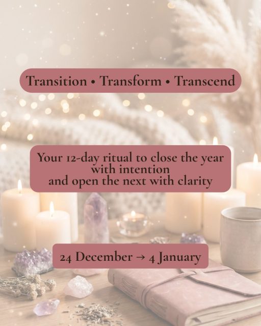 There’s a reason your intuition feels quieter in December.  Your system is completing a cycle and asking for space, softness, and ritual. 
TTT is a portal into that softness.  A 12-day journey where we pull cards to feel into the energy of 2026, explore intuitive themes, and reconnect with the magic that gets buried under expectations  
From Dec 24 to Jan 4, we step into the liminal space between years…  The space where endings become beginnings. Where clarity returns. Where your inner knowing gets louder again.  It’s not about doing more.
It’s about creating space.. to listen, to release & to receive. If this is what your body has been craving…

This is your invitation.
 ✨ Early Bird: €44 until Dec 10 Comment TTT and I’ll personally send you the link.